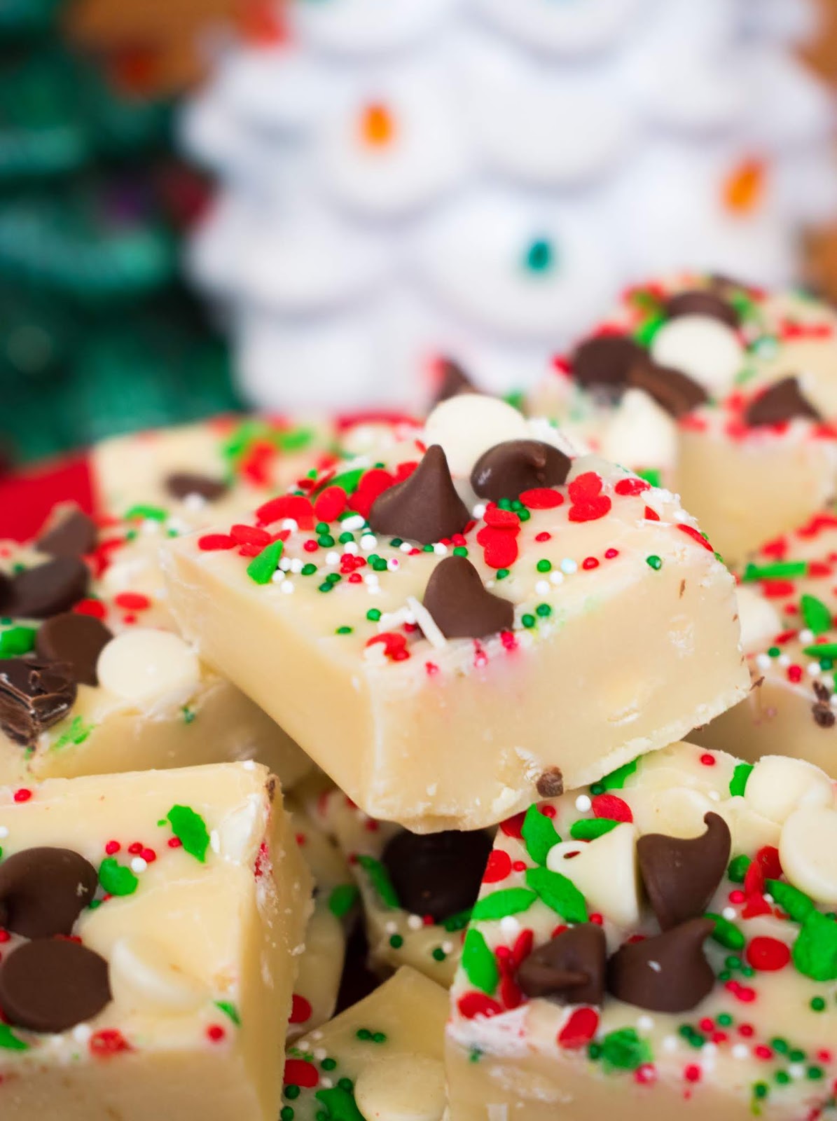 In a Nutshell... 3 Ingredient White Chocolate Fudge