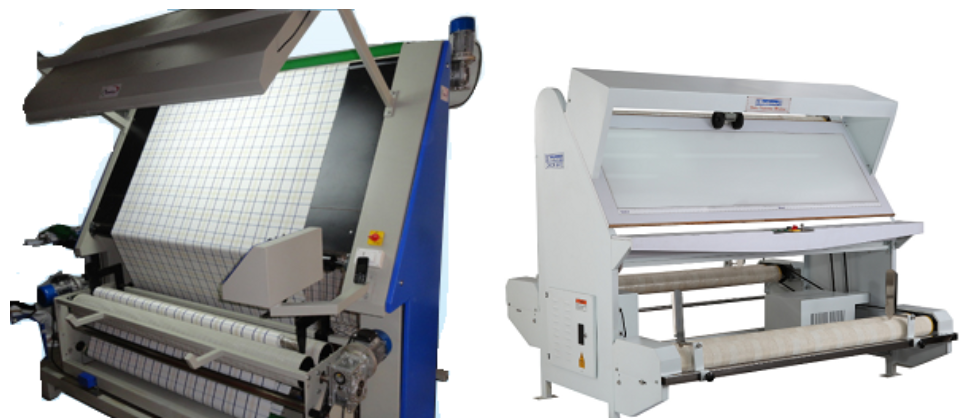 fabric inspection machine for detecting fabric defects