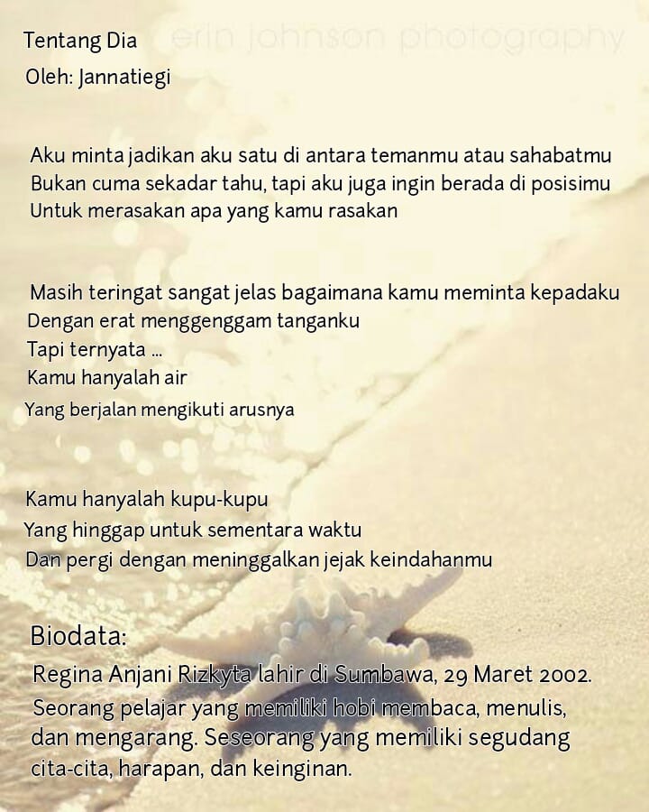 Puisi Tentang Dia 1001 Kumpulan Puisi Terbaik