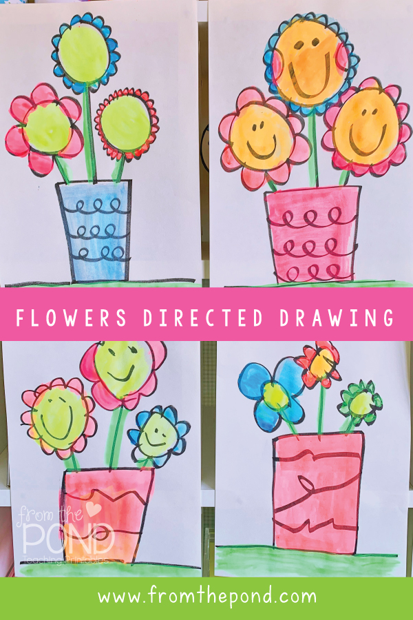 Directed Drawing for Kindergarten From the Pond