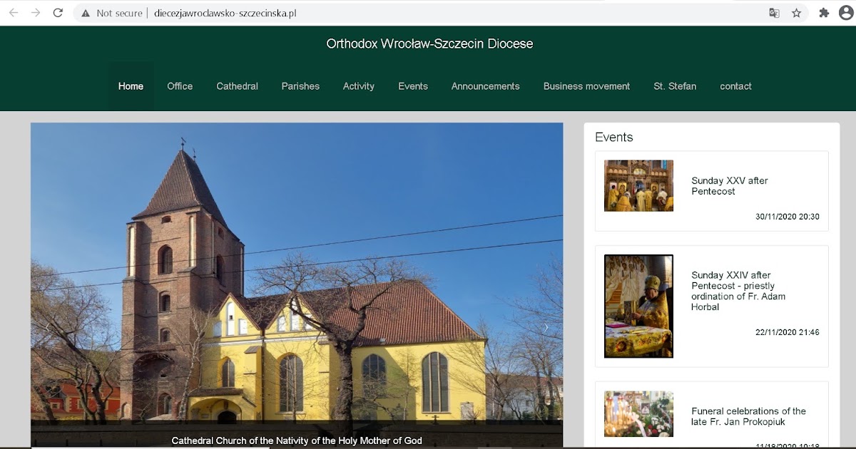 Polish Orthodox WrocławSzczecin Diocese 2024