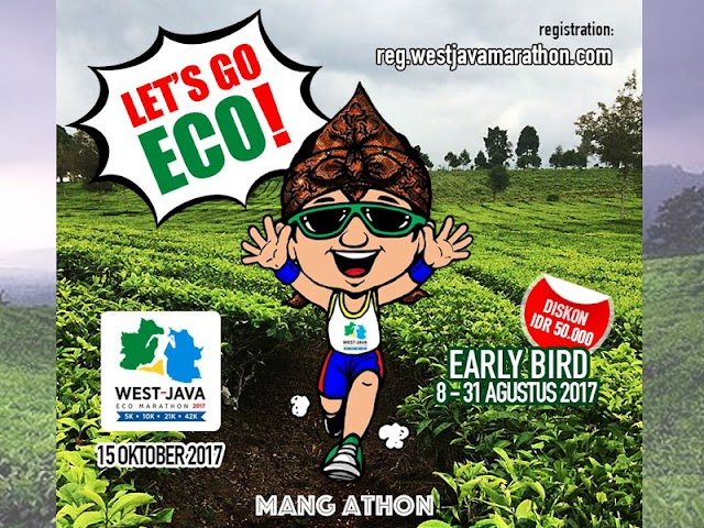 West Java Eco Marathon 2017, Menikmati Wisata Alam Pangalengan dengan Berolahraga