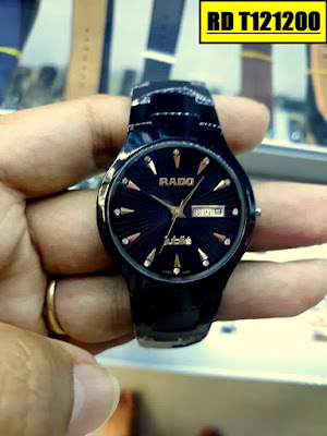 Đồng hồ nam Rado T121200 dây đá ceramic màu đen mạnh mẽ