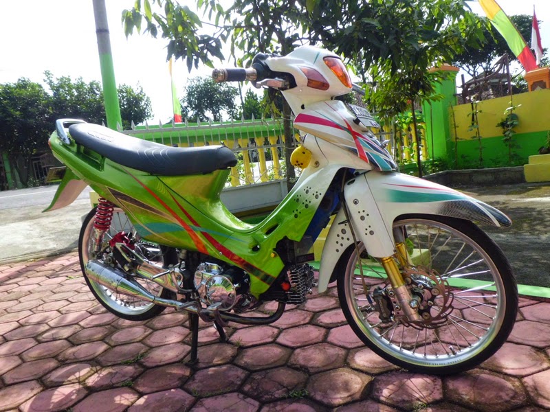 Modifikasi Motor Suzuki Shogun 110 Keren Terbaru Otomotiva