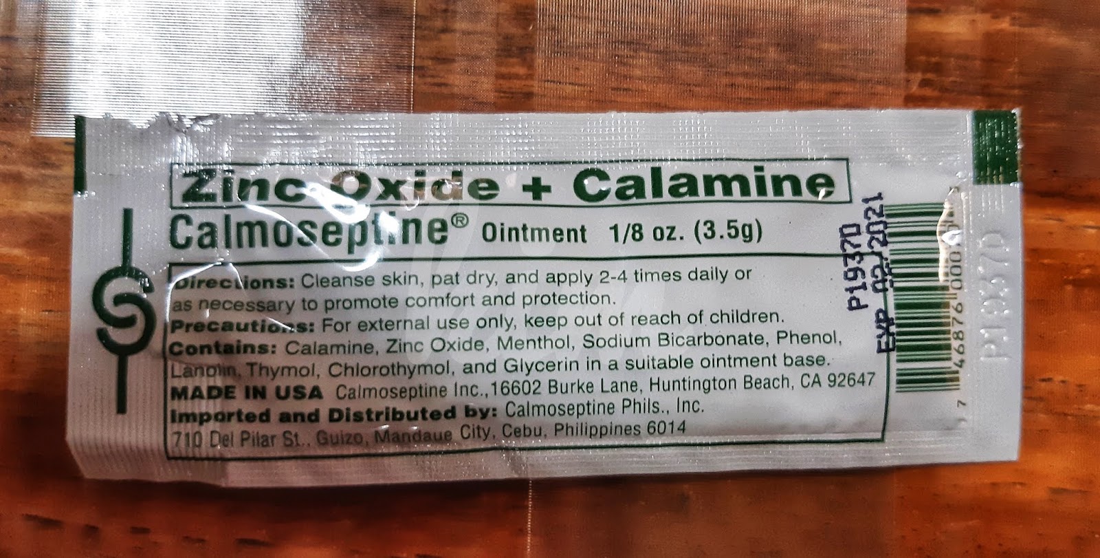 Calmoseptine Review