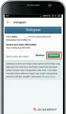 cara upload produk di shopee dari instagram