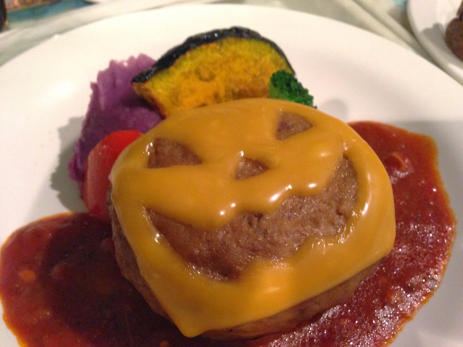 元うなぎや Neo ディズニーランドの ハロウィン フード の紹介 ディナー編