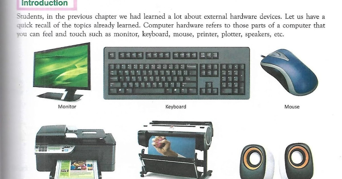 Ch 2 Internal Hardware Devices