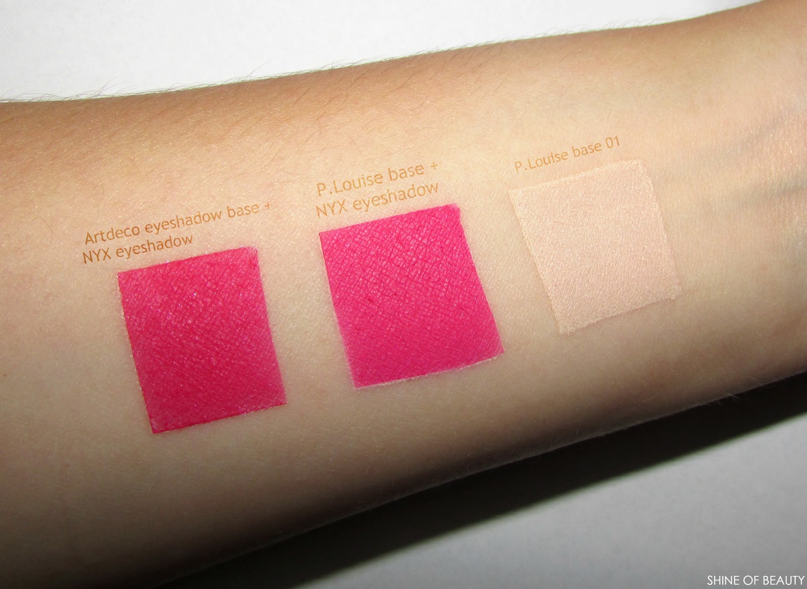 P.Louise Eyeshadow base Rumour 01 — Shine Of Beauty