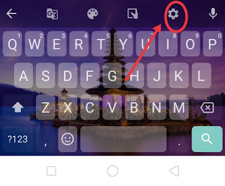 tema keyboard foto sendiri