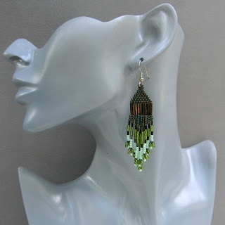 seed bead earrings