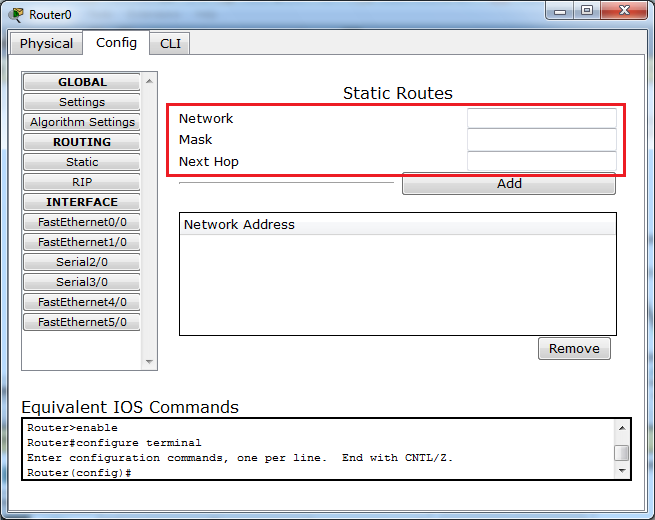 Konfigurasi Routing Static di Cisco Packet Tracer - Otodidak Kuy