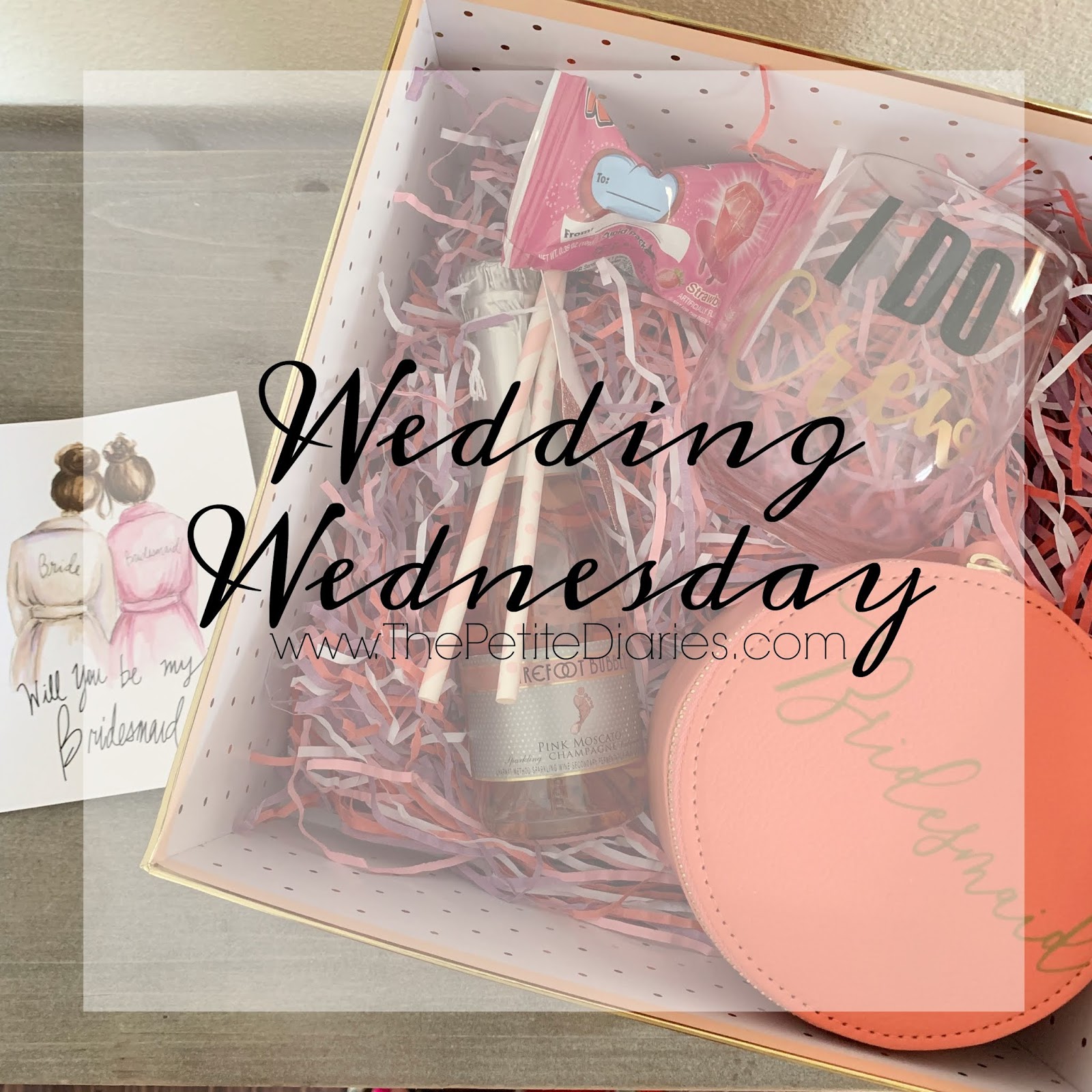 Wedding Wednesday Vol How I Asked My Bridal Party With Etsy