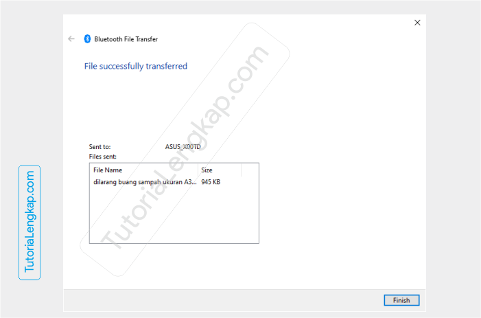 Tutorialengkap 5 Cara Mengirim File Dari Laptop ke HP dan Dari HP ke Laptop lewat Bluetooth