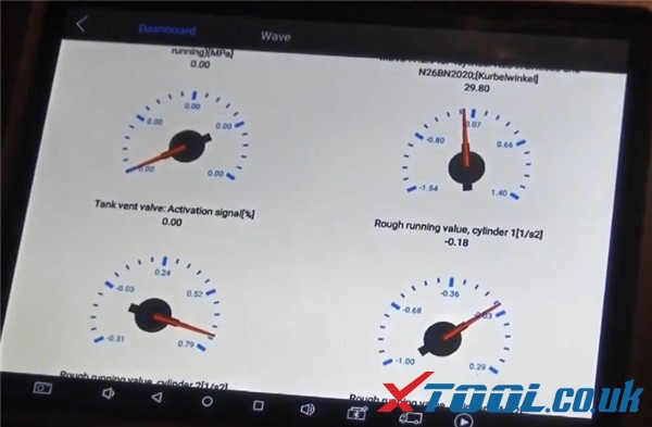 XTOOL A80 H6 تشخیص BMW X3 2015 07