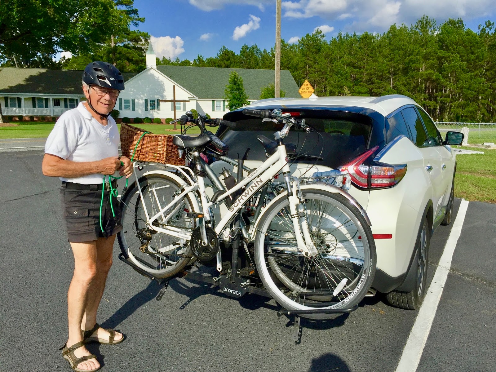 schwinn bicycle rack