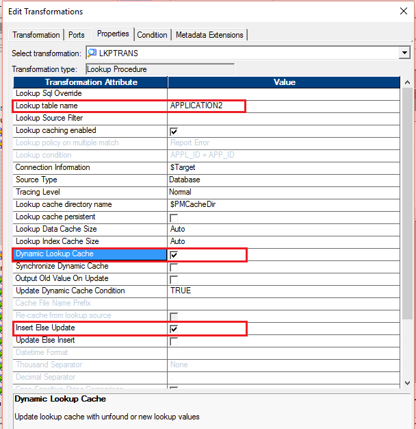 Informatica Slowly Changing Dimension Type I