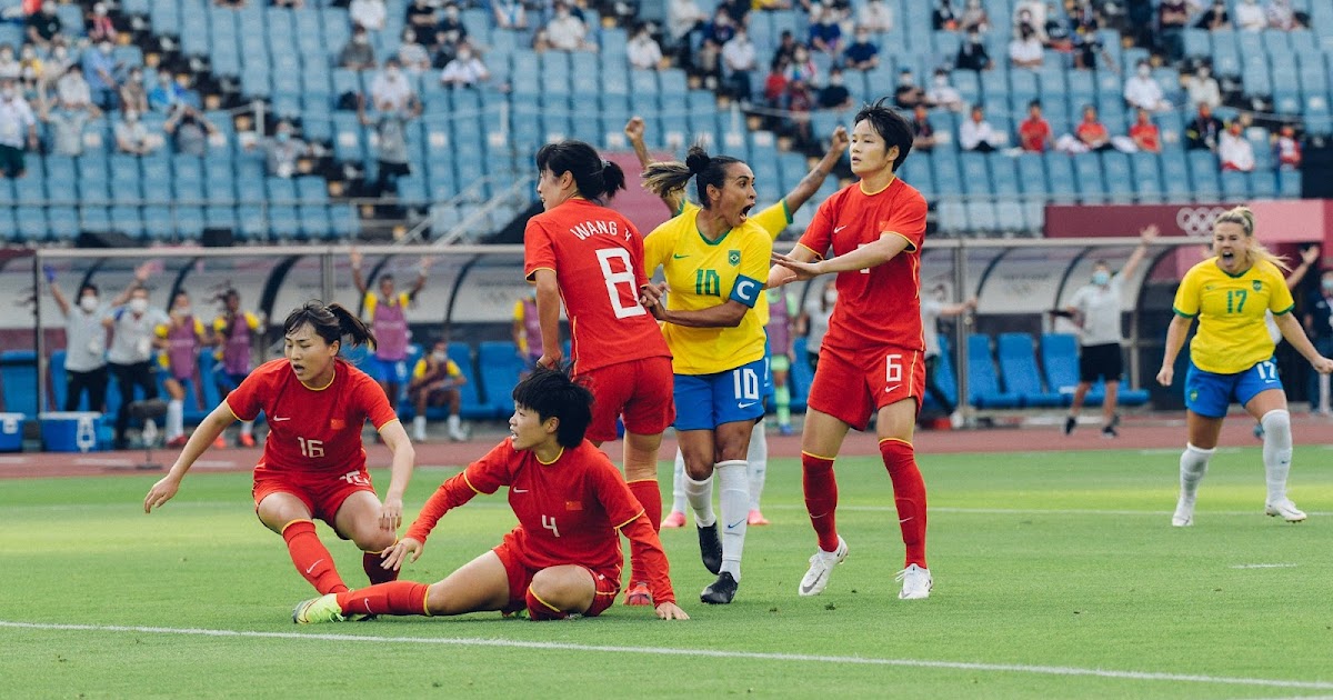 Brasil estreia no Futebol Feminino Olímpico goleando a China O Curioso do Futebol Brasil estreia no Futebol Feminino Olímpico goleando a China O Curioso do Futebol