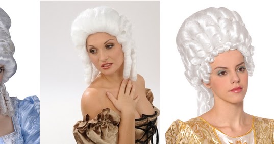 Au Temple des Modes: Comment faire une coiffure années 1780 avec une perruque? 1. Le matériel