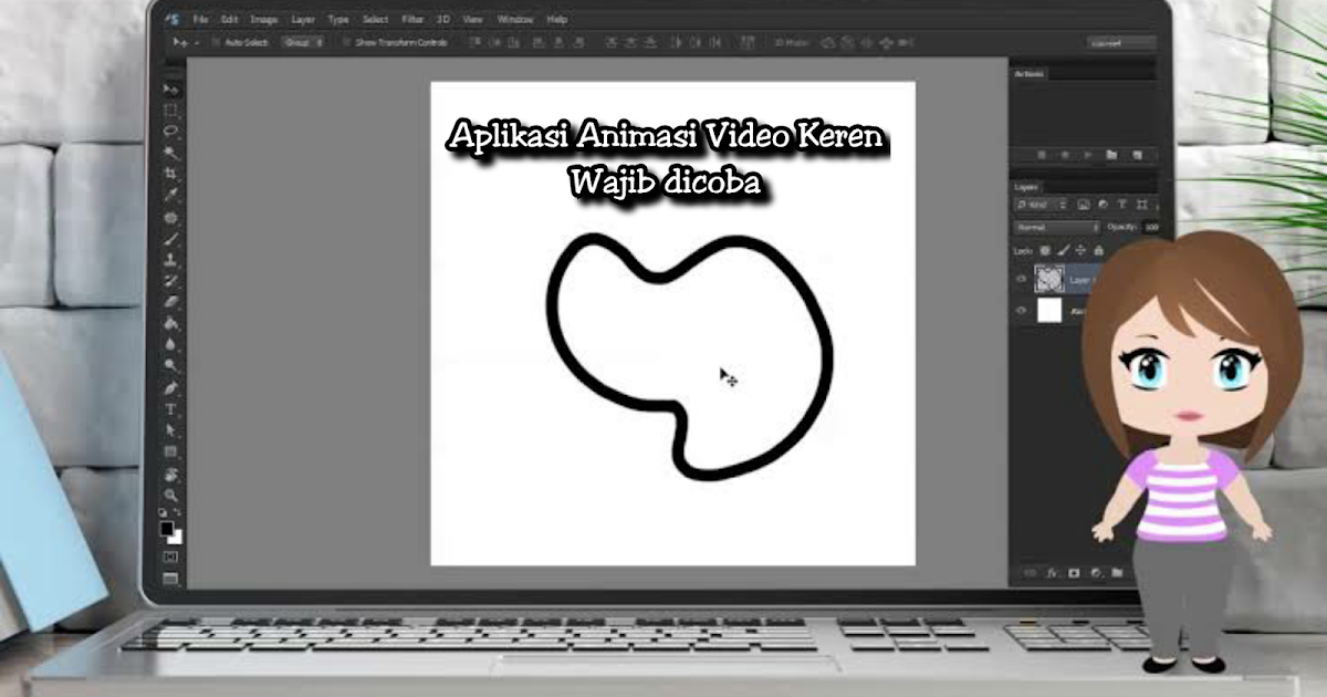 Aplikasi edit video animasi di hp