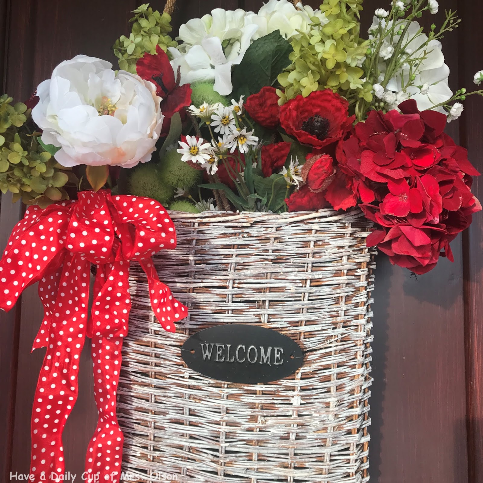 Warm Winter Welcome Have A Daily Cup Of Mrs Olson