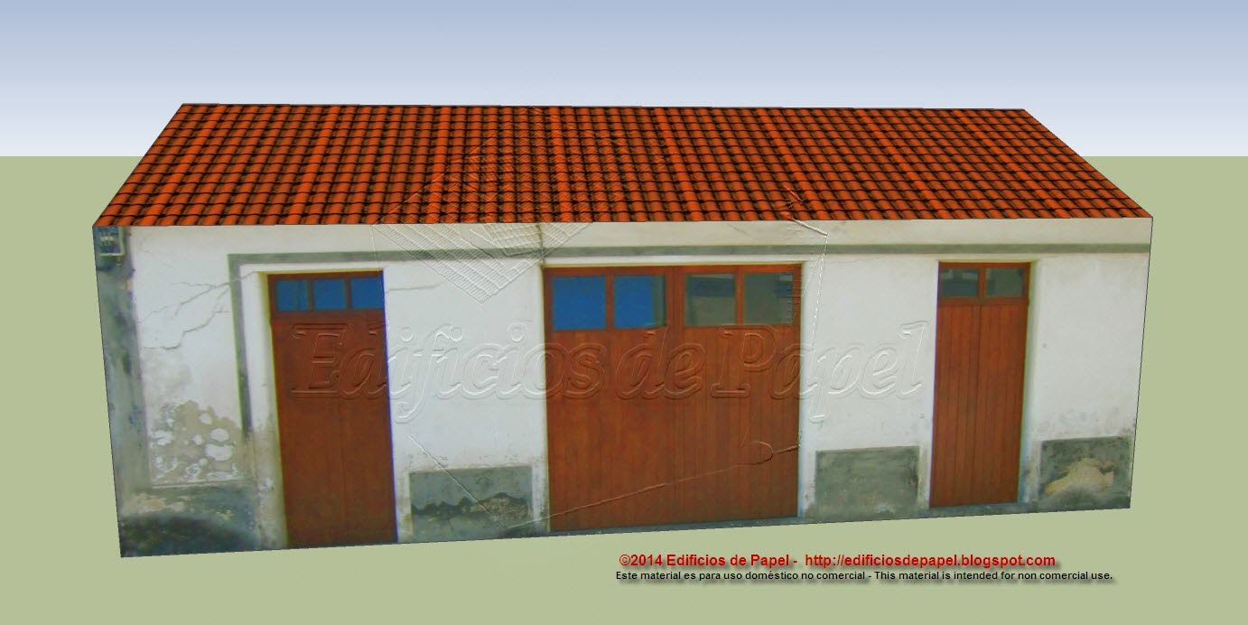 Maqueta 1551: pueblo - Village cottage