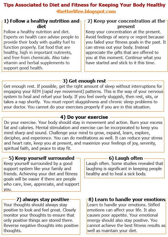 healthy body tips