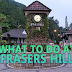 What to do at Fraser's Hill? A Complete List