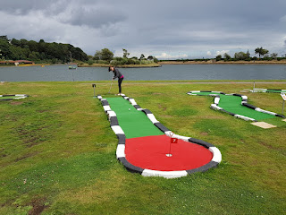 Crazy Golf at Mooragh Park in Ramsey on the Isle of Man