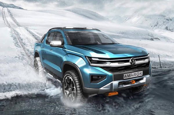 Novo Volkswagen Amarok 2022: tem teaser oficial revelado