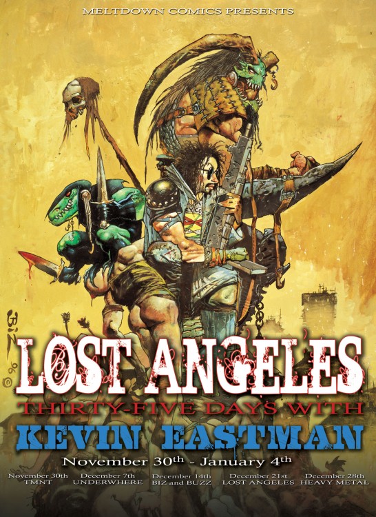 Things To Do In Los Angeles: Kevin Eastman@ Meltdown Comics
