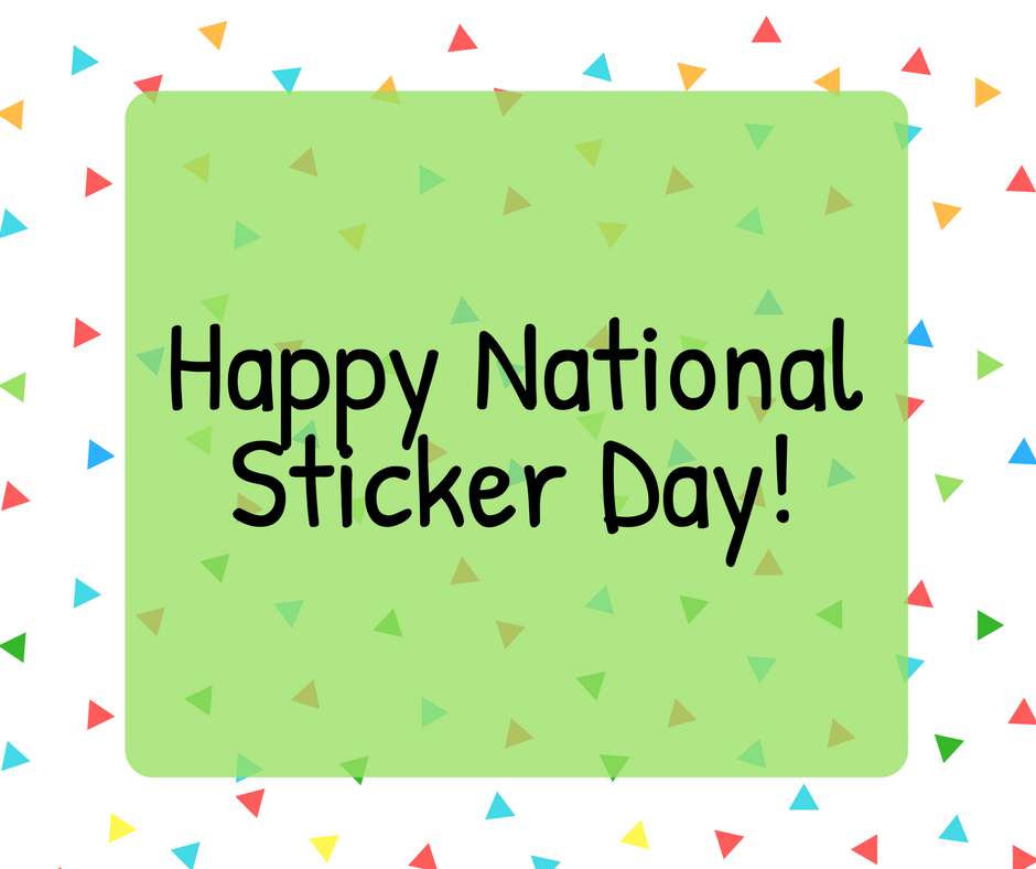 National Sticker Day Wishes Photos