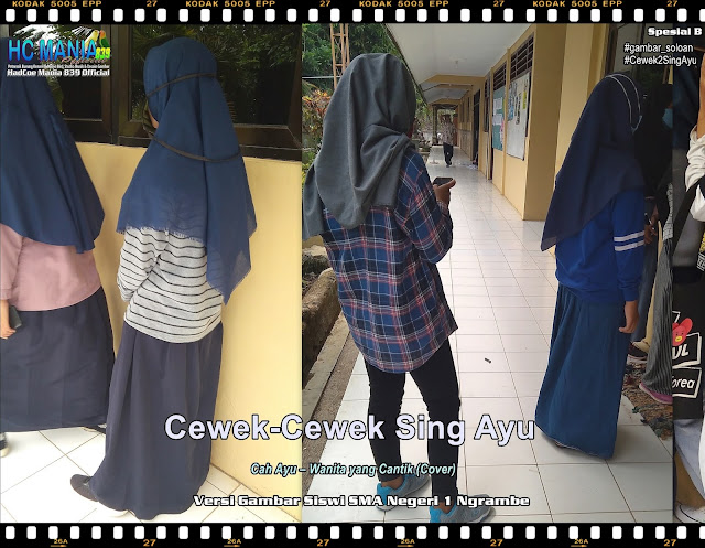 Gambar Soloan Terbaik di Indonesia - Gambar Siswa-siswi SMA Negeri 1 Ngrambe Versi Cah Ayu Khas Spesial B - 11 DG
