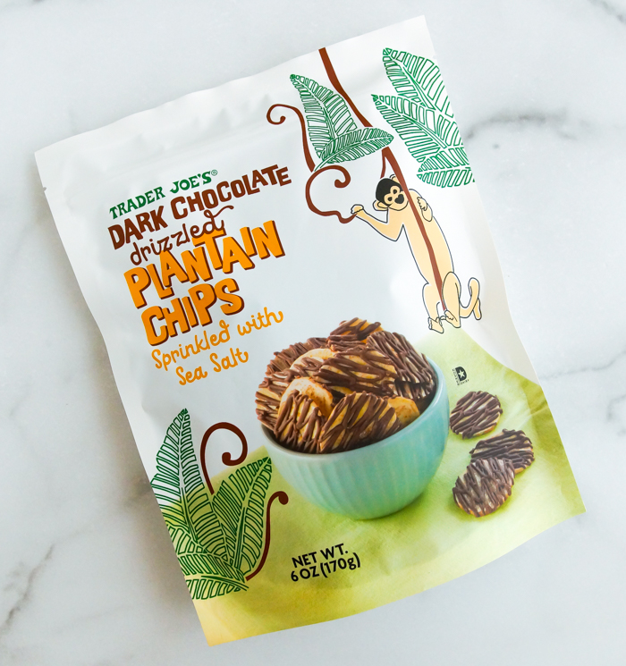 Trader Joe's Dark Chocolate Drizzled Plantain Chips review