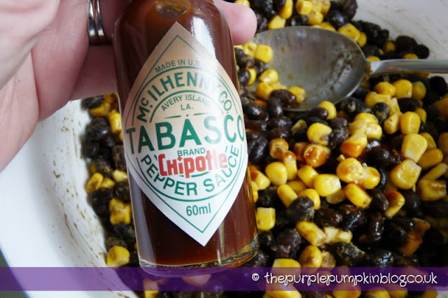 Blackbean, Sweetcorn and Avocado Salsa at The Purple Pumpkin Blog