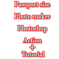 Indian Passport Size Photo Maker Photoshop 7 Action