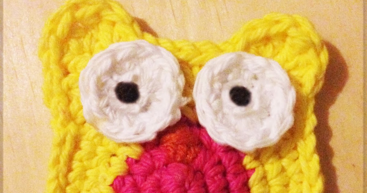 Free Owl Applique Crochet Pattern ~ Let s Crochet com
