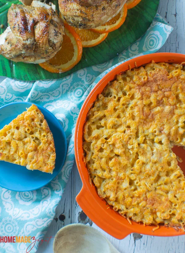 An easy Caribbean macaroni pie recipe