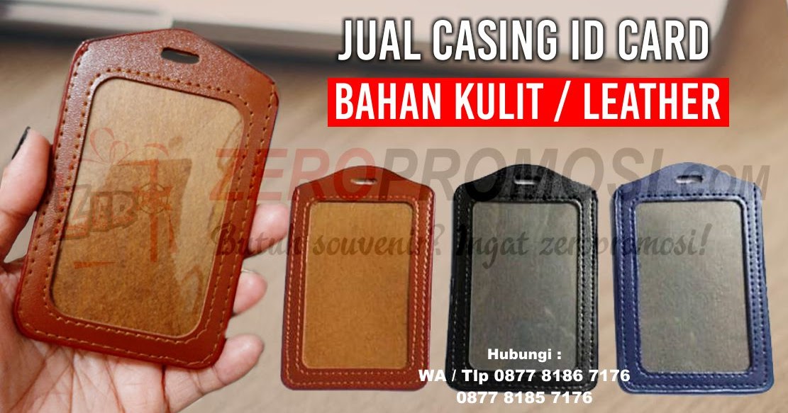 Id Card Holder Kulit