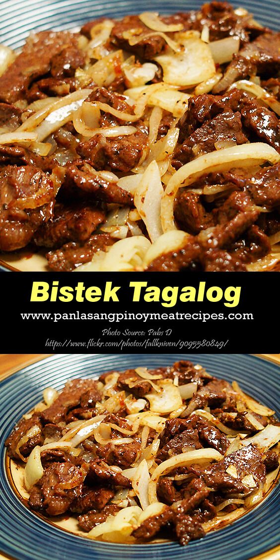 Bistek Recipe Filipino Beef Steak Easy Recipes