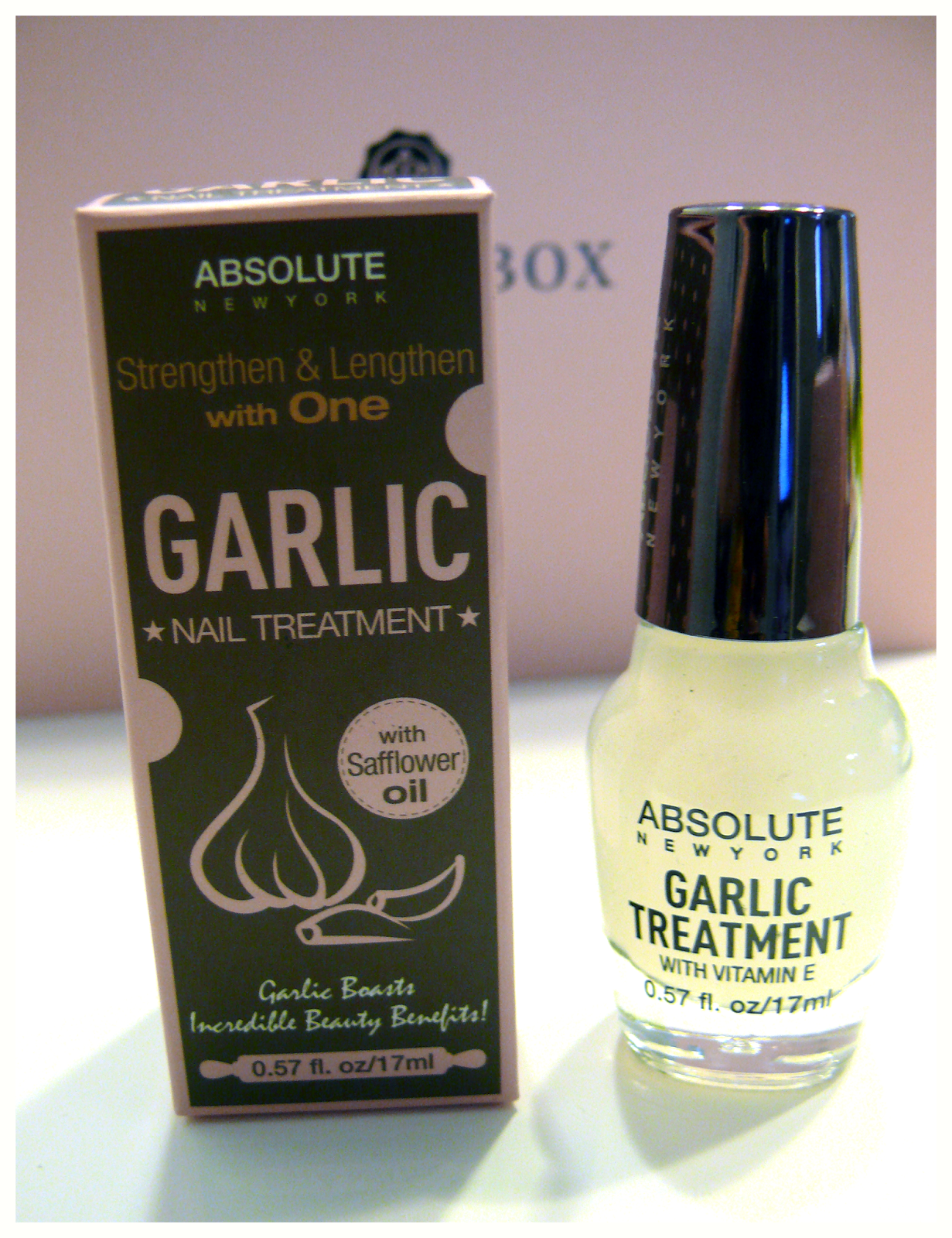 Absolute New YorkGarlic Nail Treatment 15ml Glossybox Österreich Januar 2015