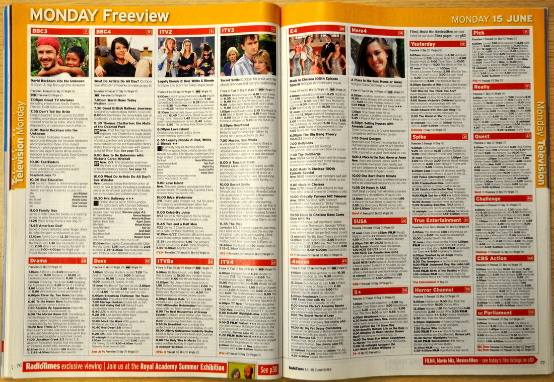 XPLORADIO Angielskie tygodniki telewizyjne RadioTimes vs. TV Times