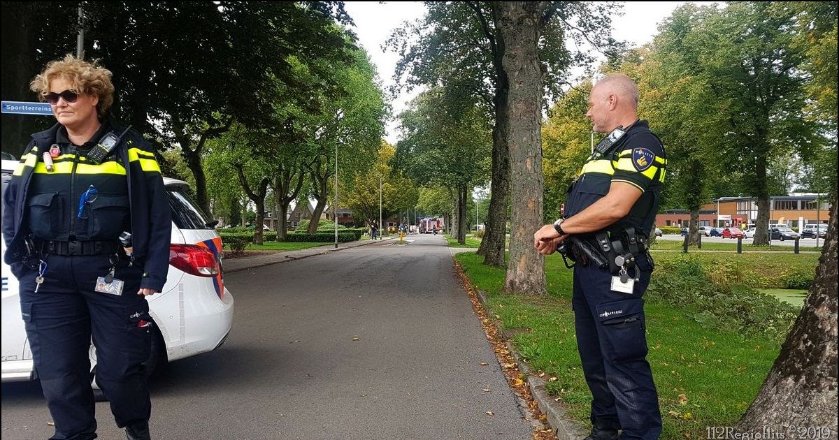 112 Regio Flitsen: Aardgas lekkage buiten Boerhaavestraat.