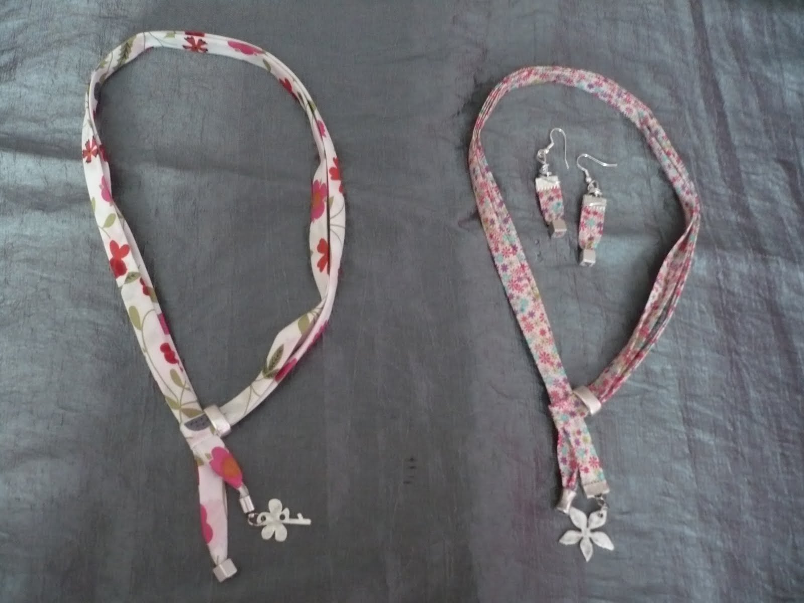 Lot De 5 Mètres De Cordons En Tissu Liberty - Différents Motifs - Pour Bijoux (bracelet, Collier) Ou Biais