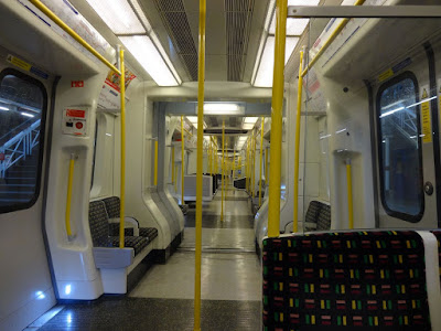 Inside a Metropolitan Train