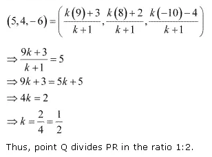 NCERT Solutions for Class 11 Maths Chapter 12 Introduction to Three Dimensional Geometry