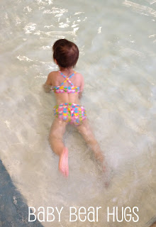 toddler swimming