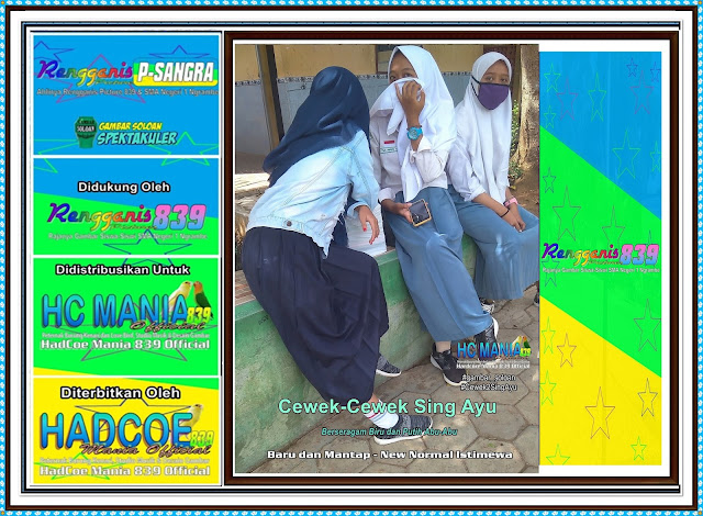 Gambar Soloan Spektakuler - Gambar Siswa-Siswi SMA Negeri 1 Ngrambe Cover Biru PAB - 10 RG