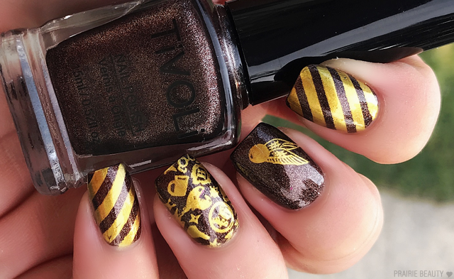 Prairie Beauty: NAIL ART: Back To Hogwarts Galaxy Nails