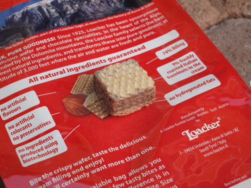 Review Loacker Quadratini Hazelnut Wafers Cookies